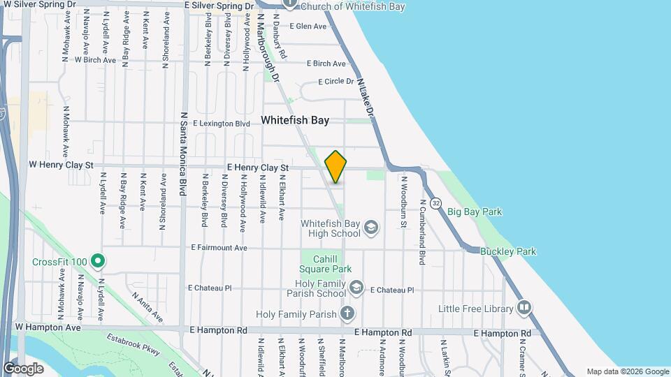 1028 E Meadow Pl Mapa y Detalles de la Ubicación