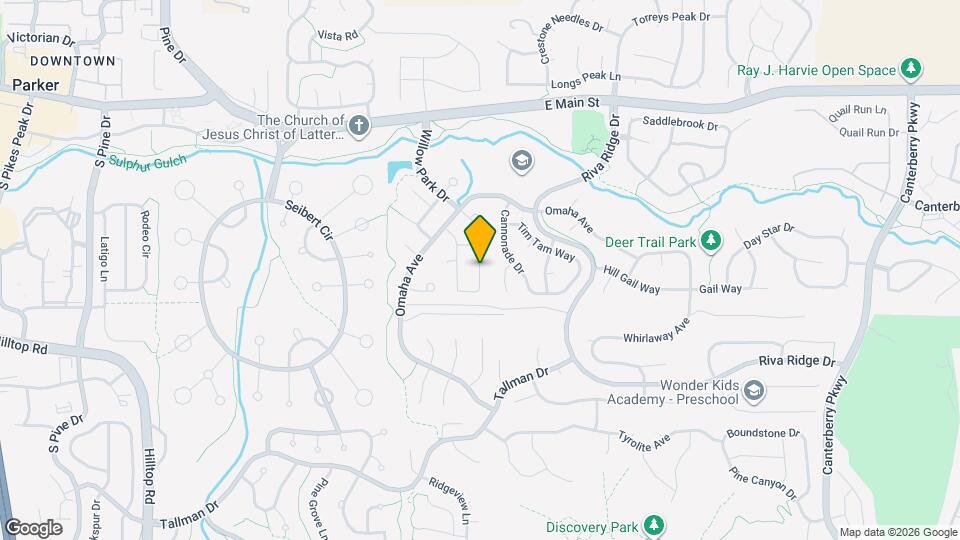 11137 Glacier Park Cir E Map and Location Details