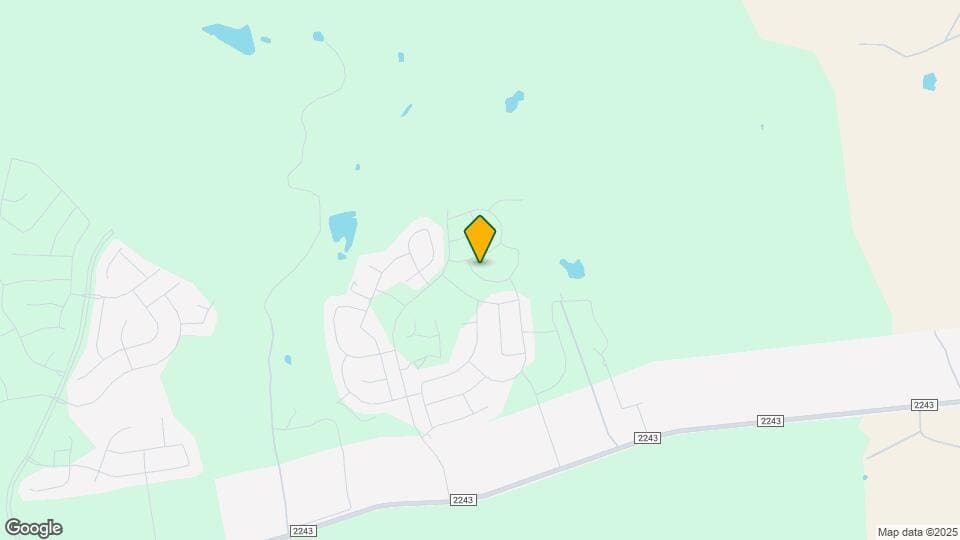 109 Amber Oak Ln Map and Location Details