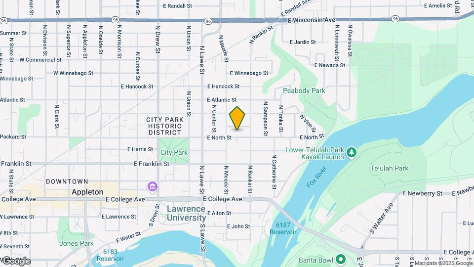 820 E North St, Unit 820 - lower Map and Location Details