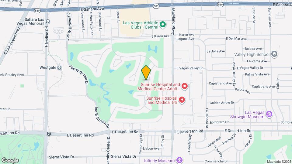 2999 Bel Air Dr Map and Location Details