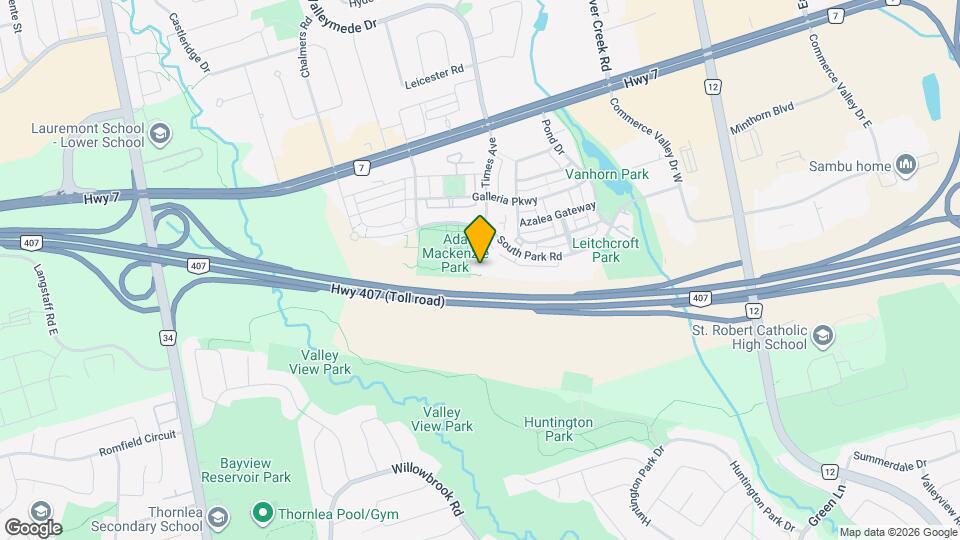 253 South Park Rd Map and Location Details