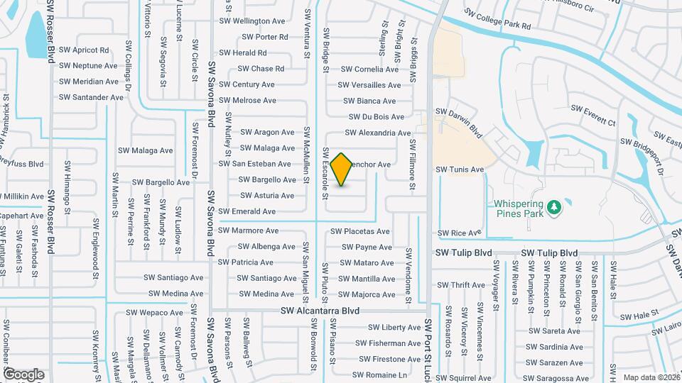 1061 SW Charcoal Ave Map and Location Details