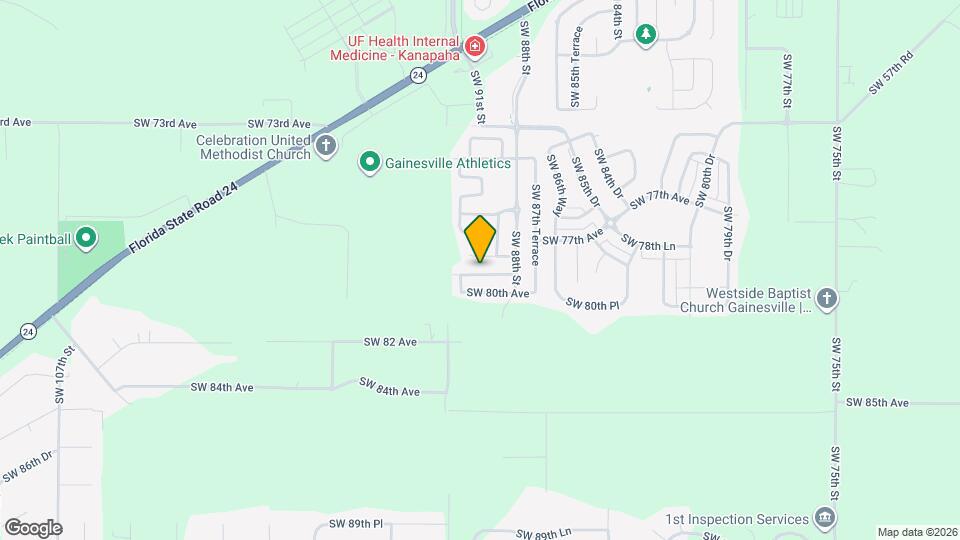 8992 SW 79th Ave Map and Location Details