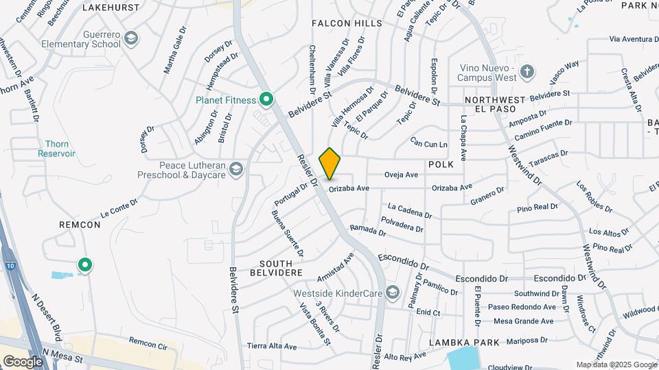 7041 Orizaba Ave Map and Location Details