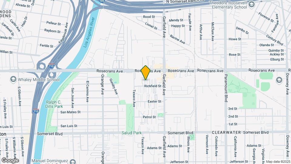 7245 Richfield St Mapa y Detalles de la Ubicación