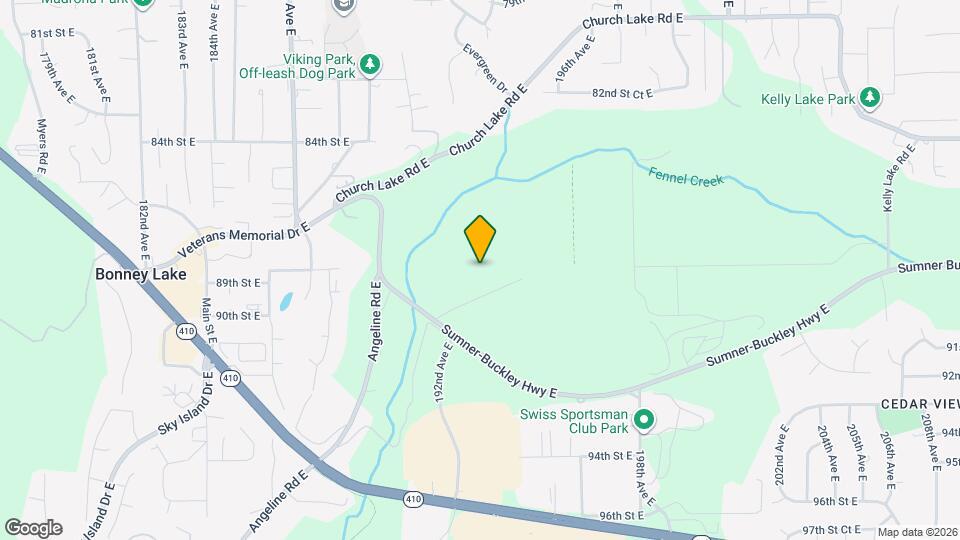 6515 181st Ave Ct E Map and Location Details