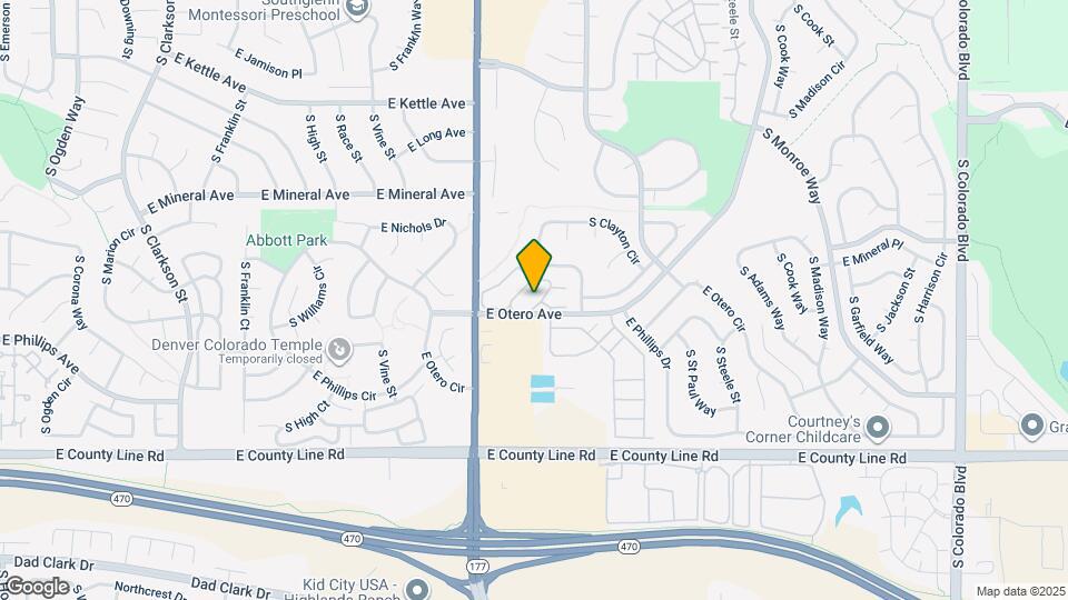 2744 E Nichols Cir Map and Location Details