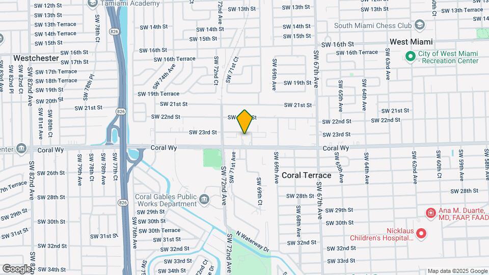 7080 SW 23rd St Map and Location Details