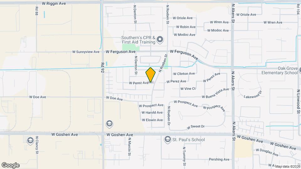 6251 W Perez Ave Map and Location Details