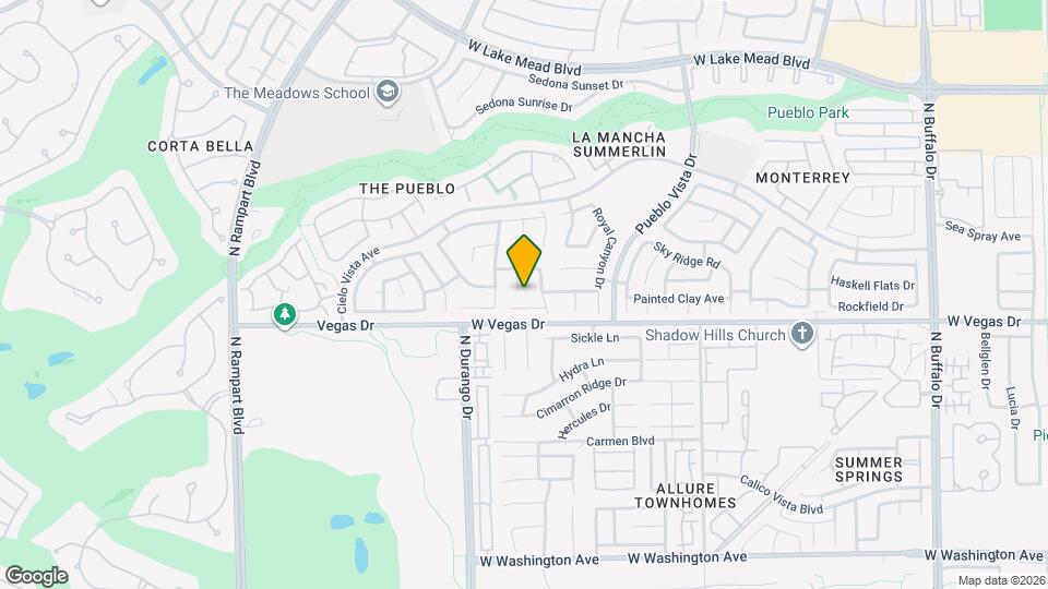 1628 Sun Canyon Ct Map and Location Details