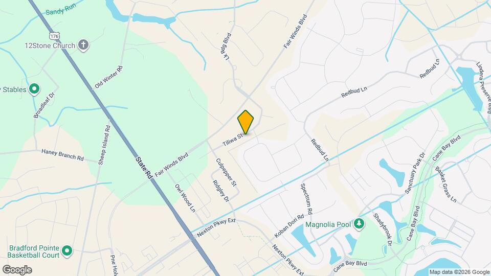 342 Tiliwa St Map and Location Details