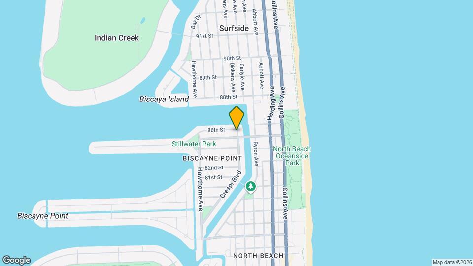 8520 Crespi Blvd Mapa y Detalles de la Ubicación