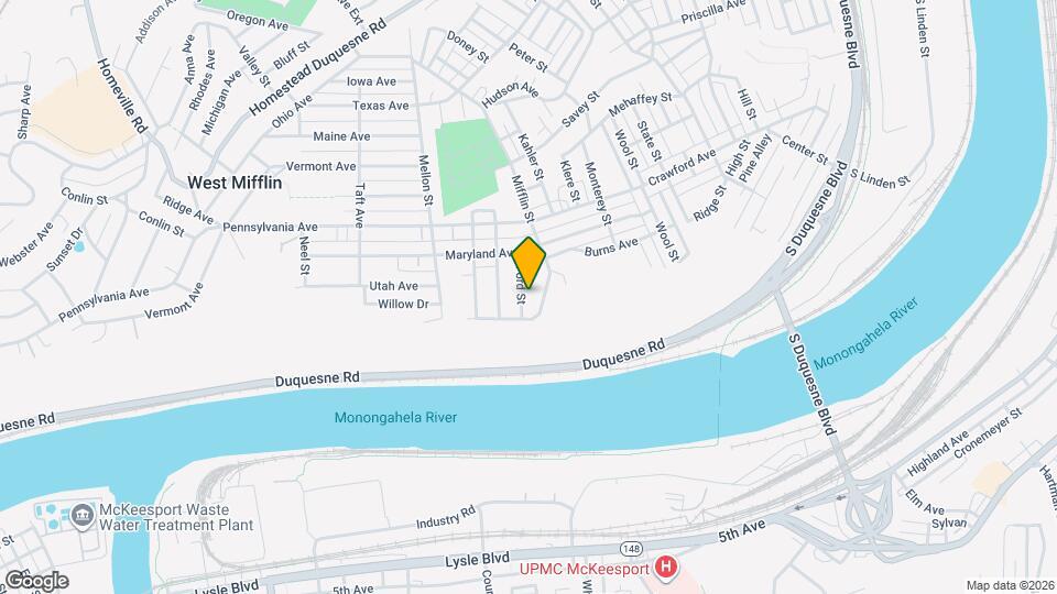 427 Ford St Map and Location Details