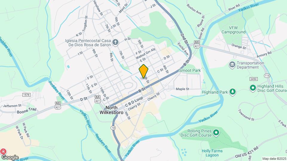 605 C St Map and Location Details