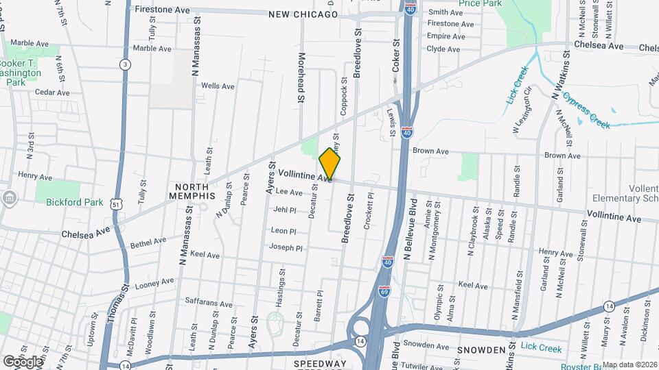 949 Kney St Map and Location Details