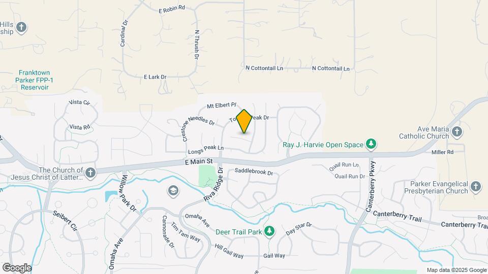 21809 Mt Snowmass Ln Mapa y Detalles de la Ubicación