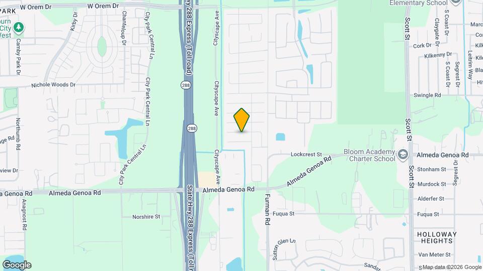 2642 Skyview Trace Ct Map and Location Details