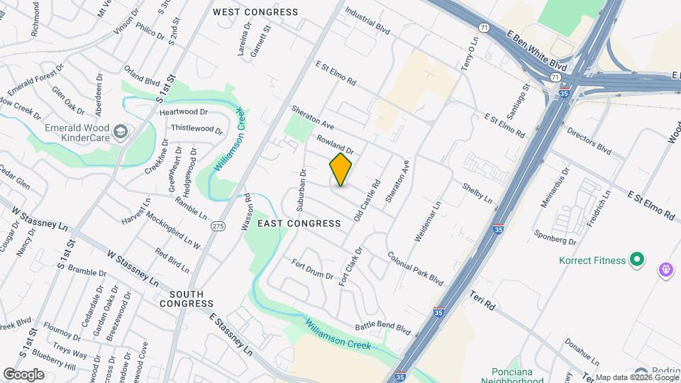 404 Seminole Dr Map and Location Details