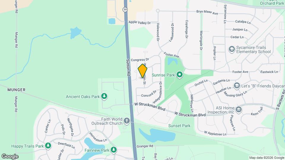 1134 Washington St Mapa y Detalles de la Ubicación