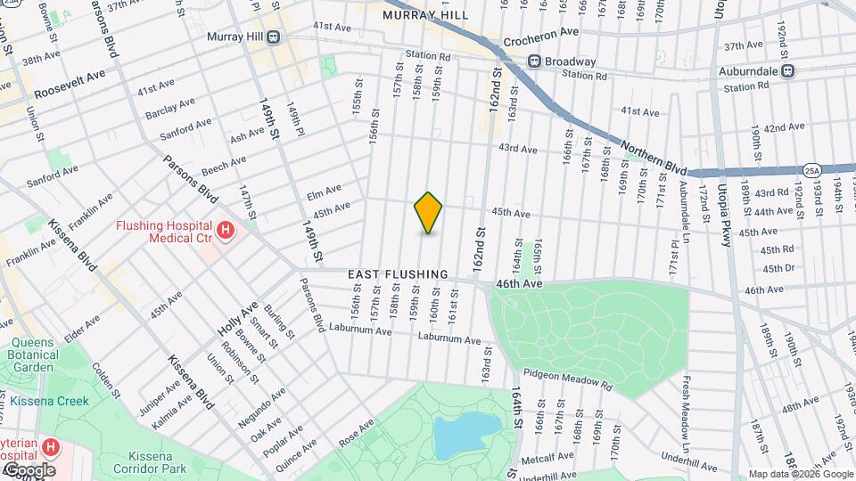 45-45-4159 159th St Mapa y Detalles de la Ubicación