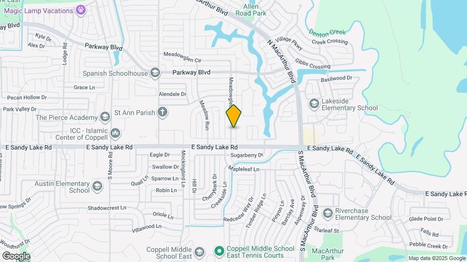 116 Meadowglen Cir Map and Location Details