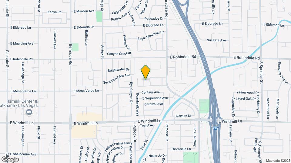 7846 Fandango Ct Map and Location Details