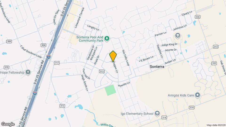 411 Copper Ln Map and Location Details