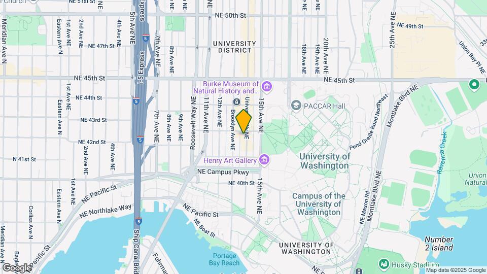 4135-4139 University Way Map and Location Details