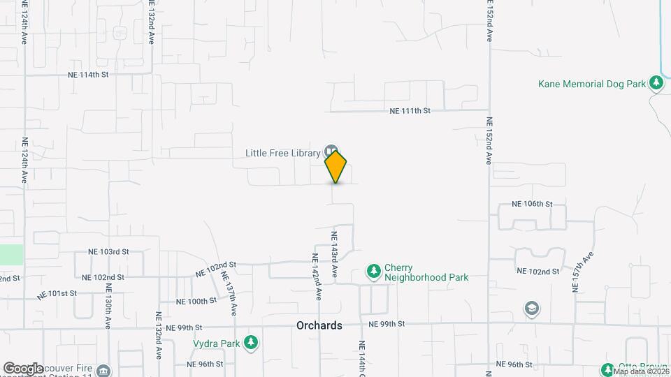 14303 NE 107th St Map and Location Details