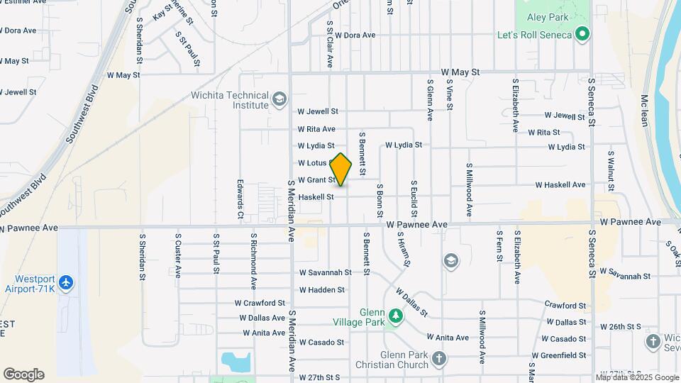 2208 Haskell St Map and Location Details