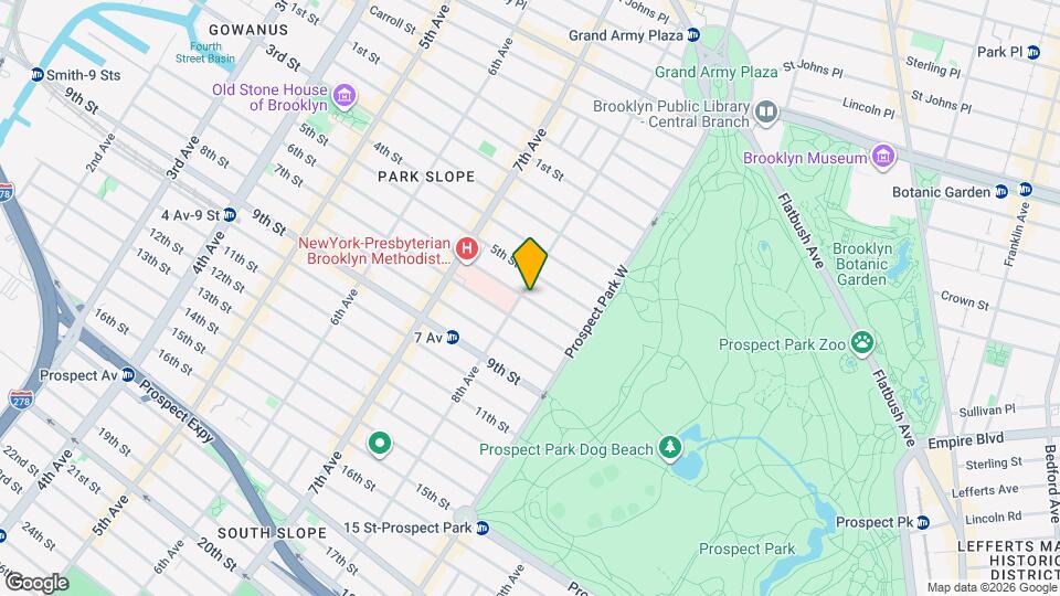 519 8th Ave Map and Location Details