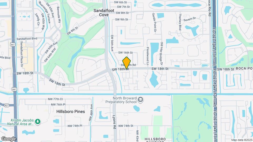 8930 SW 19th St Map and Location Details