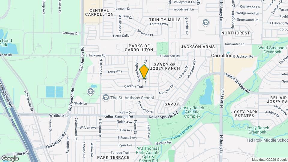 2107 Tecumseh Trce Map and Location Details