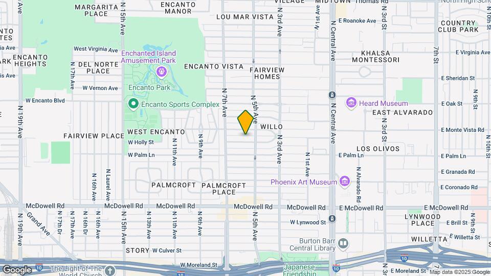 514 W Holly St Map and Location Details