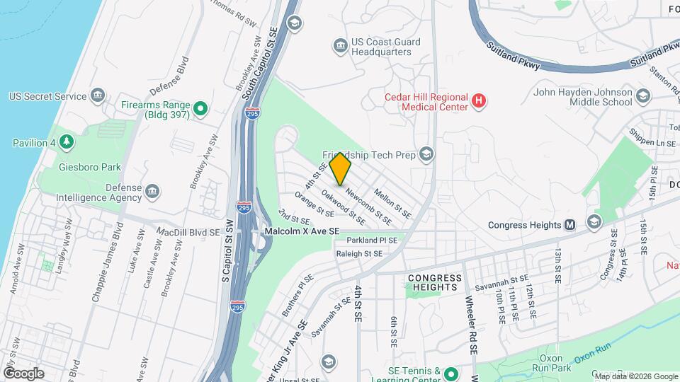 439 Newcomb St SE Map and Location Details