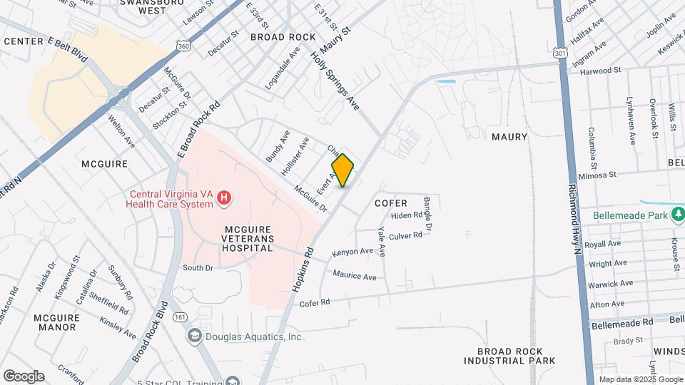 1428 Hopkins Rd Map and Location Details