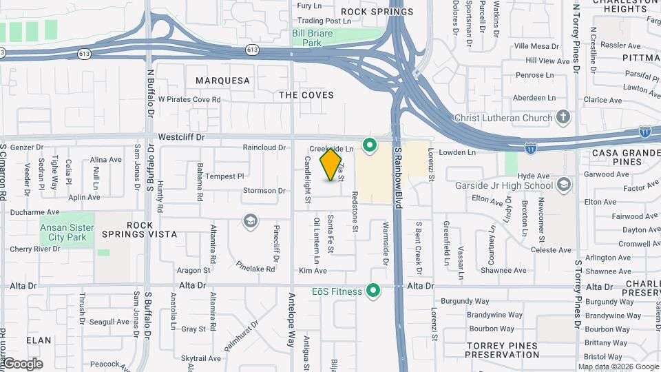 6921 Acoma Ct Map and Location Details