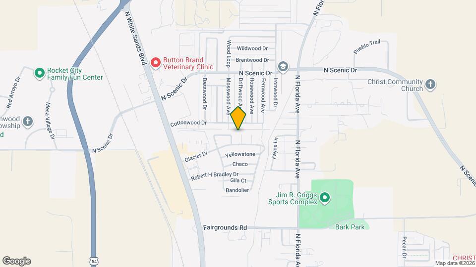 Great 3 bd 2 bath home! Map and Location Details