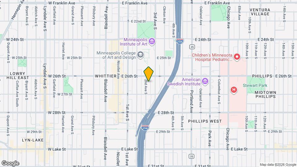 2617 2nd Ave S Map and Location Details