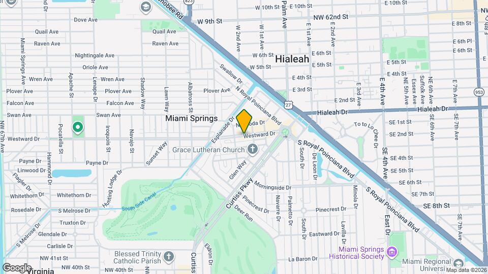 244 Westward Dr Map and Location Details