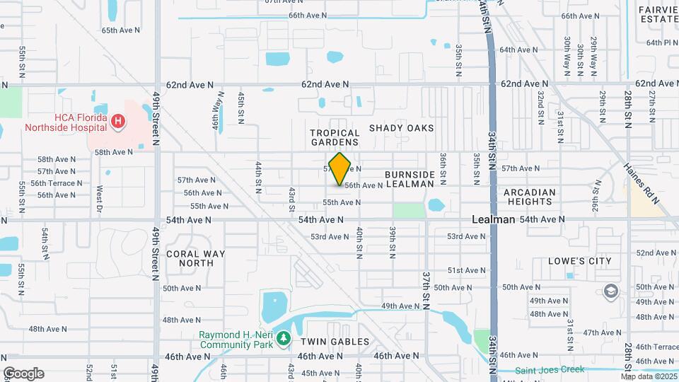 4106 56th Ave N Map and Location Details