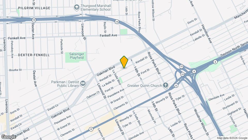 2295 Kendall St Map and Location Details