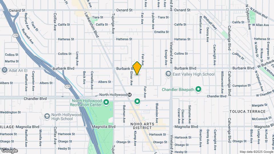 5541-5545 Klump Ave Map and Location Details