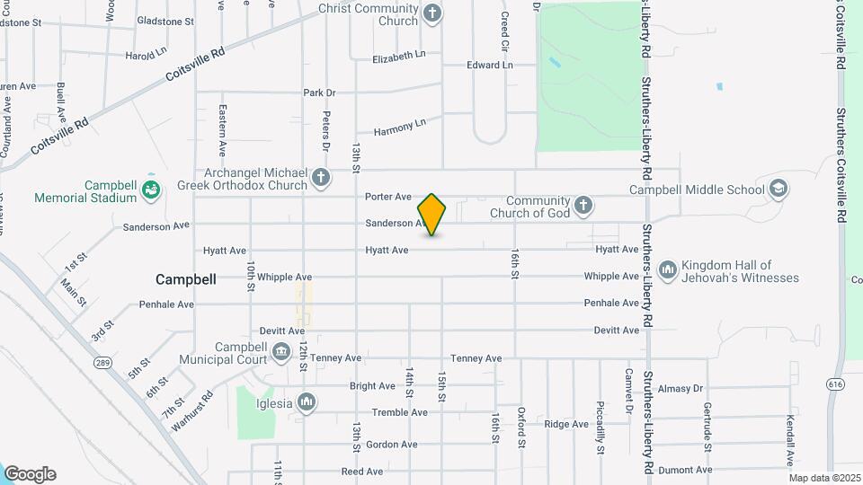 536 Hyatt Ave Map and Location Details