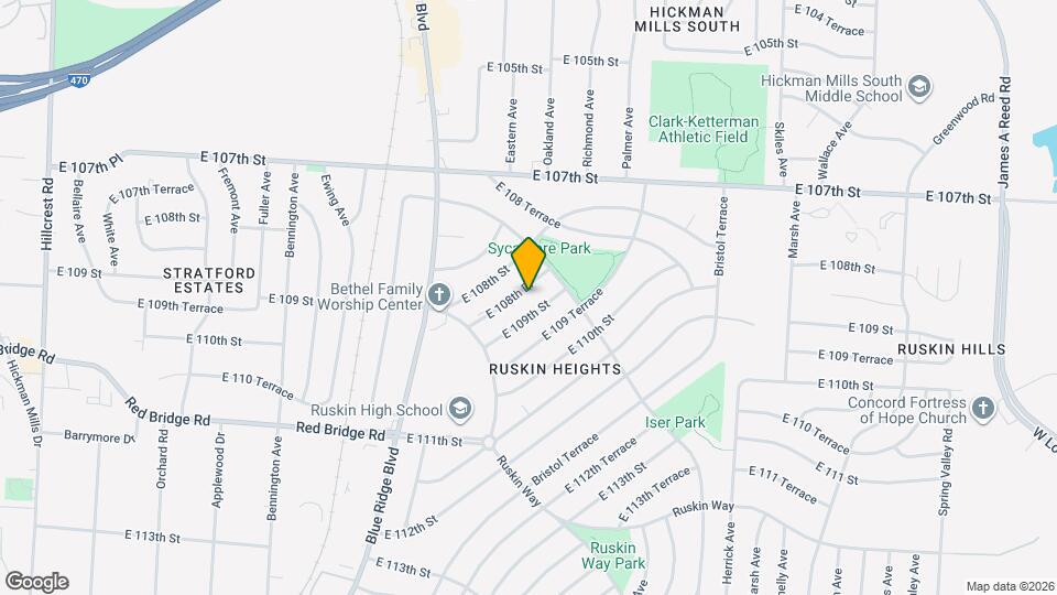 7309 E 108th Dr Map and Location Details