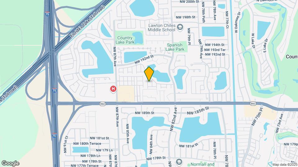 18821 NW 84th Ave Map and Location Details