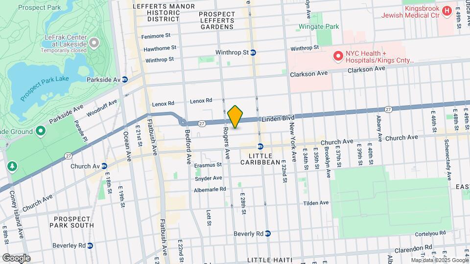 215 Martense St Mapa y Detalles de la Ubicación