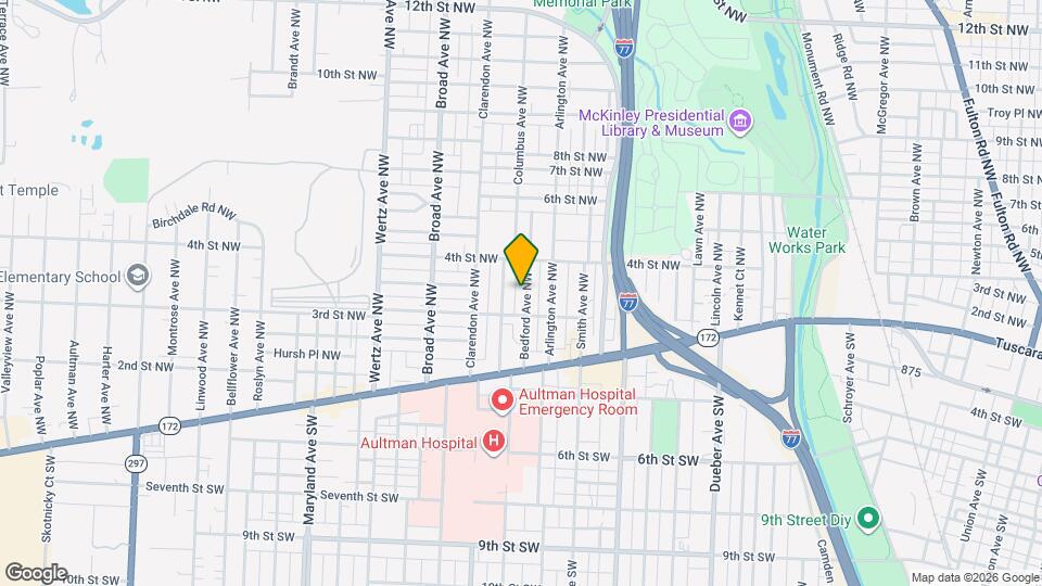 323 Bedford Ave NW Map and Location Details