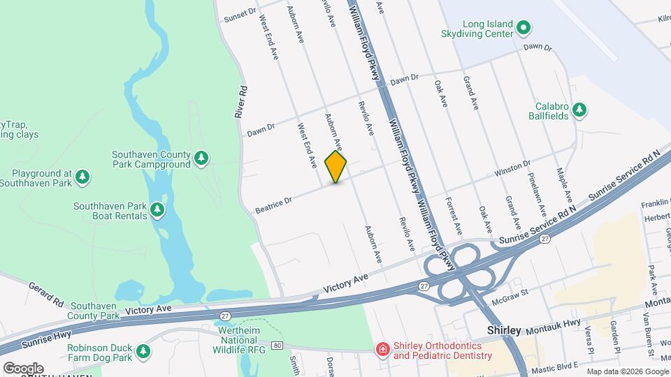 50 Beatrice Dr Map and Location Details